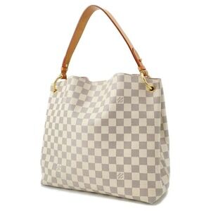 Louis Vuitton Damier Shoulder Graceful White One Azur Bag